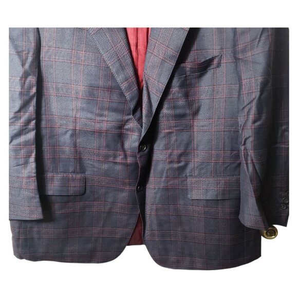 CT2247 David August Blue Sports Coat - Picture 3 of 10